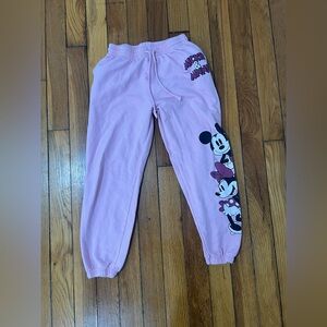 Disney Pink Mickey & Minnie Joggers